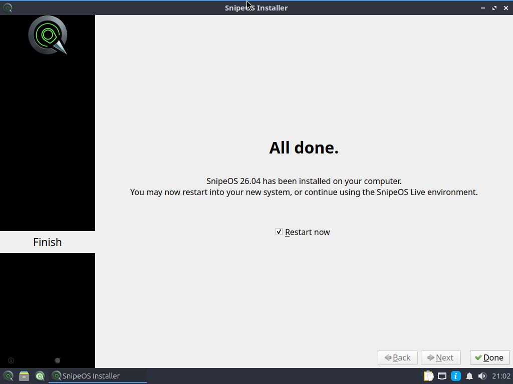 Finish